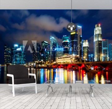 Bild på Singapore Skyline